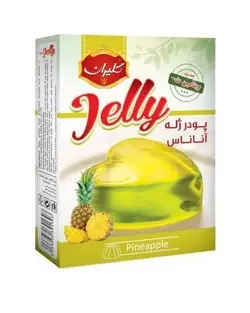 پودر ژله آناناس جعبه مقوایی 100 گرمی گلیران