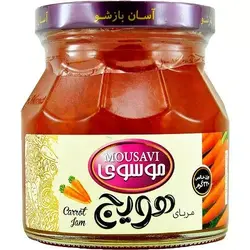 مربا هویج 320 گرمی موسوی