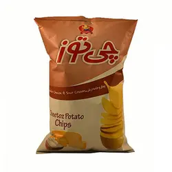 چیپس پنیرچدار و خامه ترش چی توز 140 گرمی