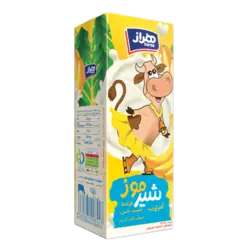 شیر موز پاکتی هراز 200 میلی لیتر