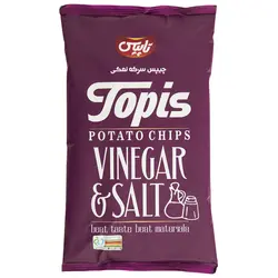 چیس سرکه نمکی تاپیس مقدار 60 گرم
