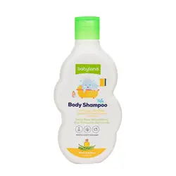 شامپو بدن بی بی لند Babyland حاوی گلیسیرین و گوار حجم 200 میل