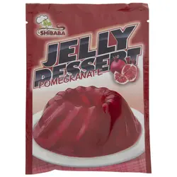 پودر ژله انار شیبابا مقدار 100 گرم