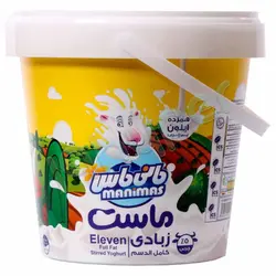 ماست همزده پرچرب مانی ماس - 1350 گرم