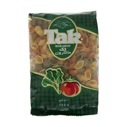 ماکارونی شلز سبزیجات تک ماکارون مقدار 500 گرمی (کپی)