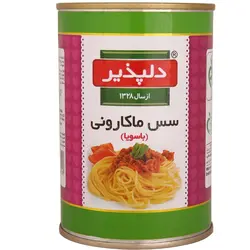 کنسرو سس ماکارونی با سویا 400 گرمی دلپذیر (کپی)