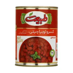 کنسرو لوبیا چیتی به همراه سس گوجه فرنگی طبیعت - 380 گرم (کپی)