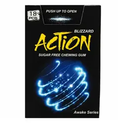 آدامس دراژه بدون شکر با طعم اکالیپتوس خنک اکشن بسته 30 عددی