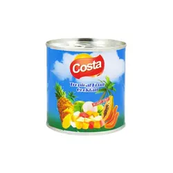 کمپوت ميوه هاي استوايي کاستا - 440 گرم