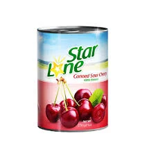 کمپوت گیلاس لان استار ۳۷۰ گرمی