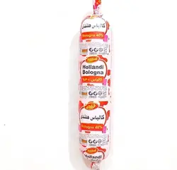کالباس هلندی ۴۰ درصد مرغ فیله کاله هر عدد نیم کیلوگرم
