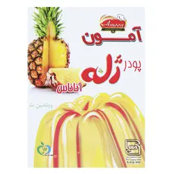 پودر ژله آناناس آمون مقدار 100 گرم