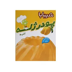 پودر ژله انبه شیبابا مقدار 100 گرم