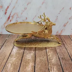 شیرینی خوری گوزن چکشی   نشسته طلایی