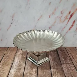 شیرینی خوری فریمی بزرگ نقره ای