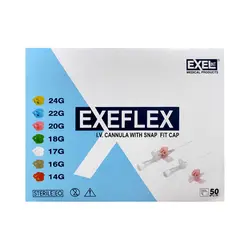 آنژیوکت اکسل EXEFLEX - بسته 50 عددی