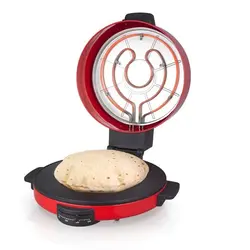 نان پز و پیتزا ساز روتی میکر سه کاره Saachi ساچی NL-RM-4980G با قطر 40 سانت - دهشیخ سنتر