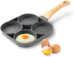 ماهیتابه نچسب گرانیتی 4 تکه CHU GONG FU تابه کرپ چهار قسمتی - دهشیخ سنتر