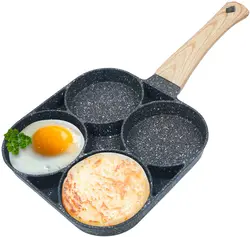 ماهیتابه نچسب گرانیتی 4 تکه CHU GONG FU تابه کرپ چهار قسمتی - دهشیخ سنتر