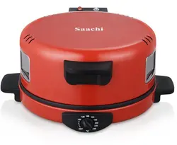 نان پز و پیتزا ساز روتی میکر سه کاره saachi ساچی NL-RM-4979G با قطر 30 سانت - دهشیخ سنتر