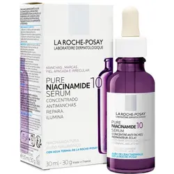 سرم نیاسینامید 10 درصد لاروش پوزای ضدلک قوی حجم 30 میل La Roche-Posay Pure Niacinamide 10 Serum  3337875791885