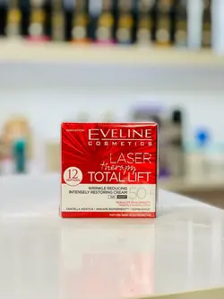 کرم ضد چروک و لیفتینگ شب و روز لیزر تراپی اولاین مناسب سنین بالای 50 سال Eveline