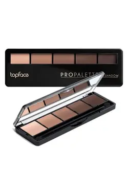 پالت سایه چشم  5 رنگ تاپ فیس topface مدل Pro Palette Eyeshadow