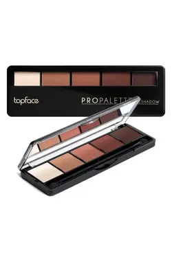 پالت سایه چشم  5 رنگ تاپ فیس topface مدل Pro Palette Eyeshadow