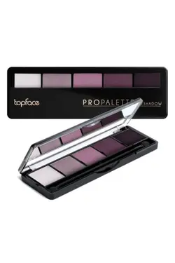 پالت سایه چشم  5 رنگ تاپ فیس topface مدل Pro Palette Eyeshadow