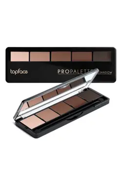 پالت سایه چشم  5 رنگ تاپ فیس topface مدل Pro Palette Eyeshadow