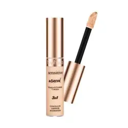 کانسیلر کرم پودر کانتور مینرال تاپ فیس topface مدل sensitive mineral concelear contour foundation