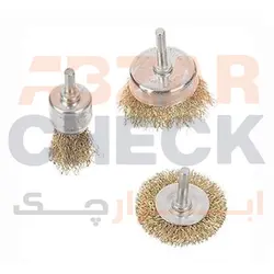 فرچه سیمی سر دریلی 3 عددی EWBS-3 اکو