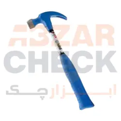 چکش دوشاخ دسته فلزی 250 گرمی میکا - ابزارچک | کاملتربن فروشنده ابزار