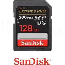 کارت حافظه سن دیسک مدل Extreme PRO 128GB 200MB/s