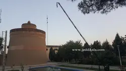 کرین 12 متری مدل 1500سه گوش حرفه ای پرشین صنعت سپاهان - جدی کالا