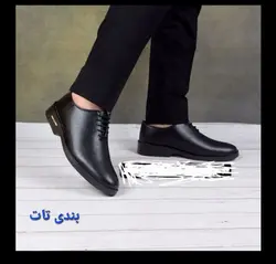 کفش طبی اداری مجلسی مردانه کد ۴۴۳۵ دودی