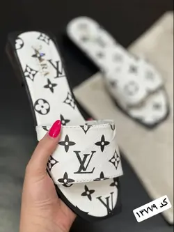 دمپایی روفرشی زنانه طرح LV