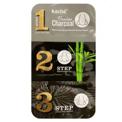 پک سه مرحله ای حذف جوش های سرسیاه بینی کاریته حاوی زغال بامبو