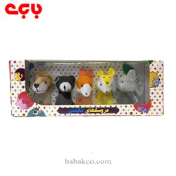 عروسک انگشتی حیوانات جنگل پرشین جعبه دار - کتابسرای بابک