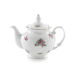 قوری چهار ترک بزرگ بیدگل مینیاتور ، تکی درجه: عالی - نمایندگی چینی زرین ایران - کمال بینا