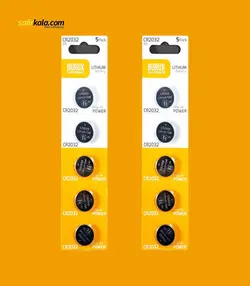 باتری سکه ای بروکس مدل CR2025 بسته 10 عددی