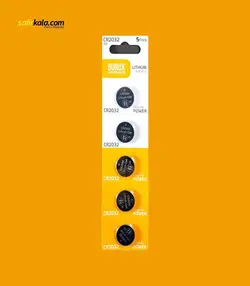 باتری سکه ای بروکس مدل CR2025 بسته 10 عددی