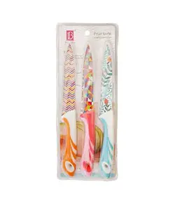 چاقو آشپزخانه برایت لند مدل fruit بسته 3 عددی