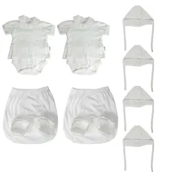 ست 8 تکه لباس نوزادی وان بای وان مدل GKZ