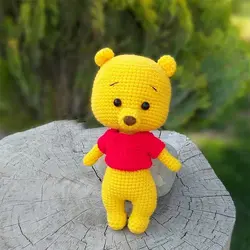 عروسک بافتنی حیوان پو &bull; کُلکُ مُلک