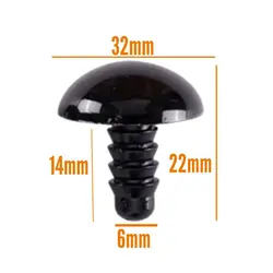 چشم عروسک شیشه ای ۷ (۳۲میلیمتر) (20عددی)