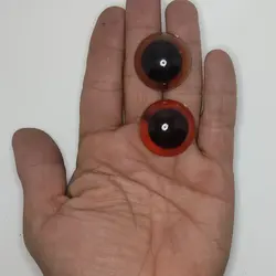 چشم عروسک شیشه ای ۶ (۲۷میلیمتر) (۱۰۰عددی)