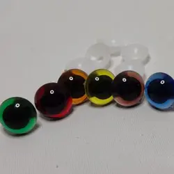 چشم عروسک شیشه ای ۳ (۱۷میلیمتر) (۲۰عددی)