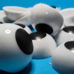 چشم عروسک قورباغه ای ۳۰میلیمتر (۱۰۰عددی)