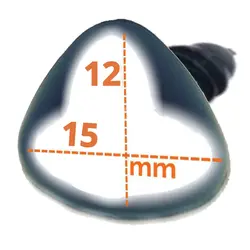 پوزه عروسک پیچی۳ (۱۵ میلیمتر) (۵۰۰ عددی)